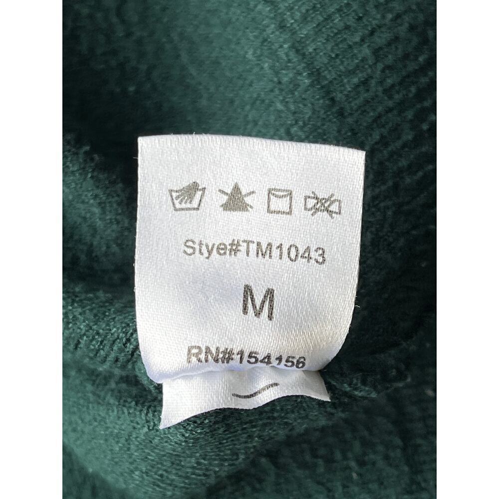 All:Row Womens Green Long Sleeve Sweatshirt Size Medium - Picture 9 of 11